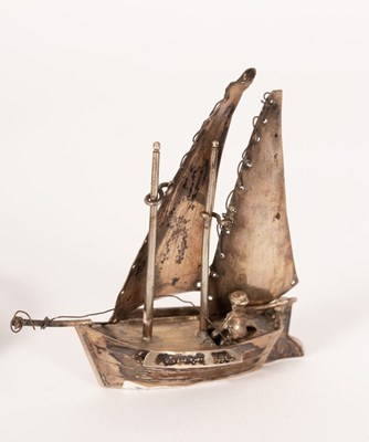 Lot 2 - A silver easel back mirror, CD, London 1913,...