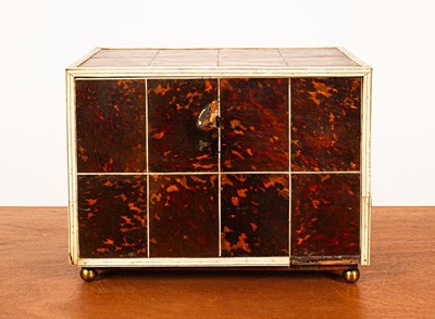 Lot 441 - A mid 18th Century Iberian tortoiseshell and...
