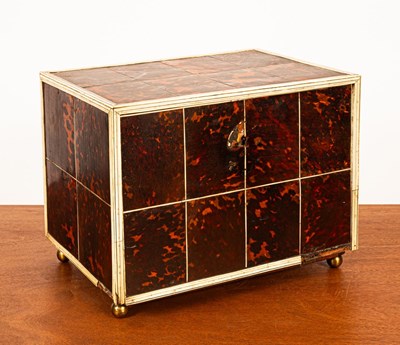Lot 441 - A mid 18th Century Iberian tortoiseshell and...