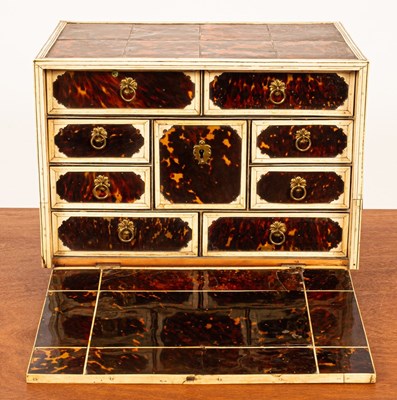 Lot 441 - A mid 18th Century Iberian tortoiseshell and...
