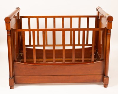 Lot 541 - A child's French Empire style cherrywood...