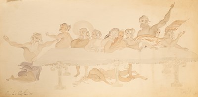 Lot 719 - R L Cortez/The Committee/signed and dated '70,...