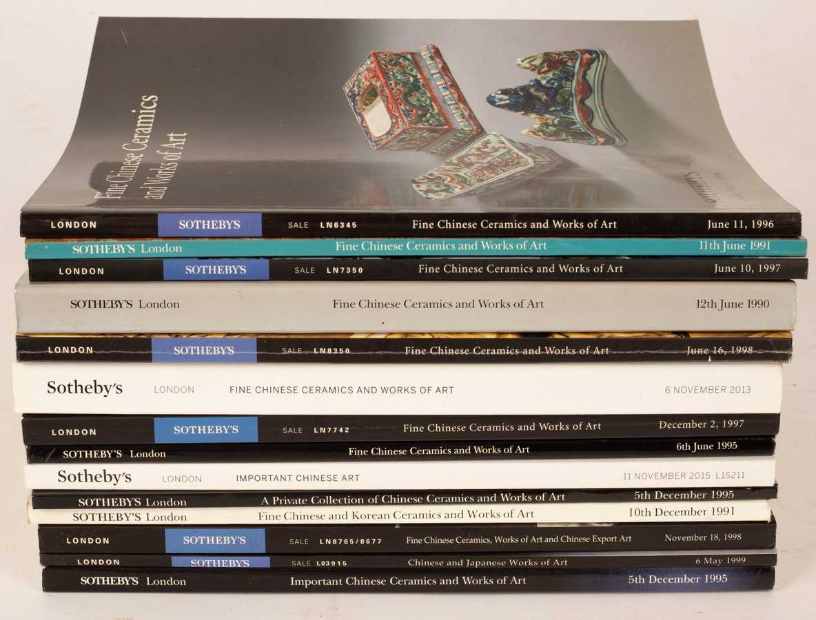 Lot 3 - Sotheby's Asian arts sale (mainly Chinese)...
