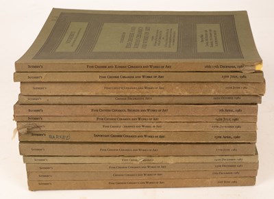 Lot 4 - Sotheby's Asian arts (mainly Chinese) sale...