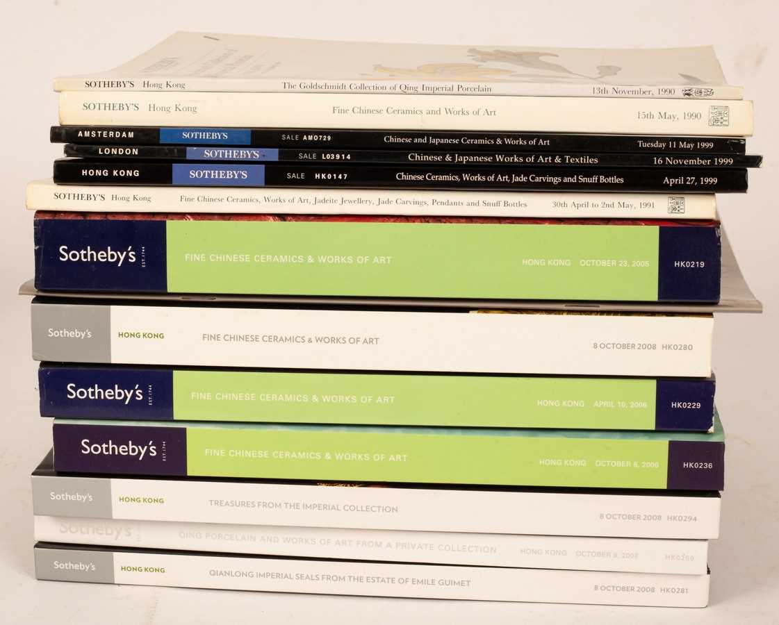 Lot 18 - Sotheby's Asian arts (mainly Chinese) sale...