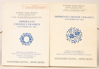 Lot 20 - Sotheby's Asian arts (mainly Chinese) sale...