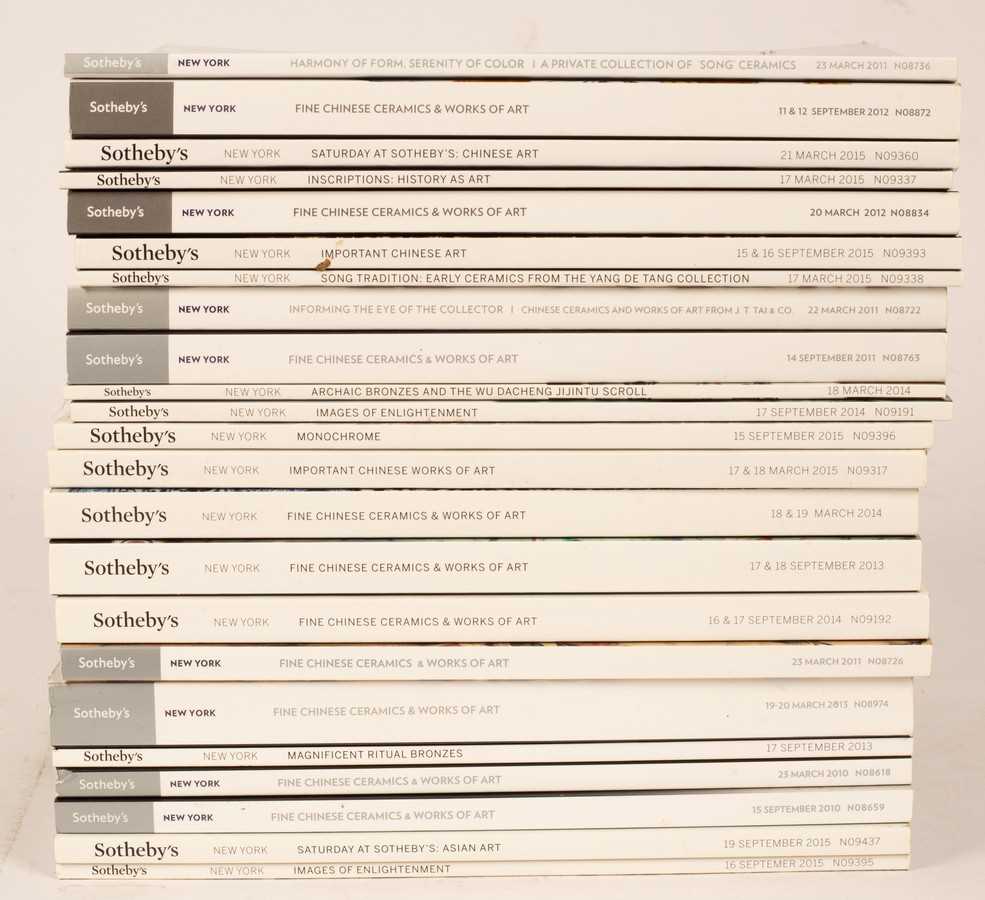 Lot 23 - Sotheby's Asian arts (mainly Chinese) sale...