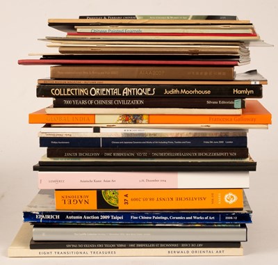 Lot 32 - Various Asian arts catalogues, booklets and...