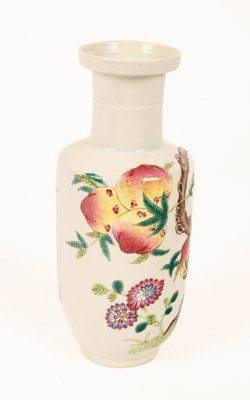 Lot 50 - A Chinese famille rose porcelain vase, Zhi...