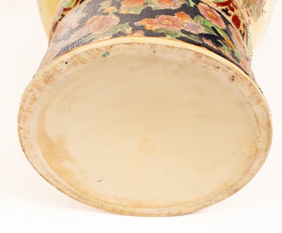 Lot 80 - A pair of 20th Century Japanese Palace vases...