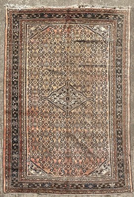 Lot 253 - A small Malayer carpet, West Persia, mid 20th...