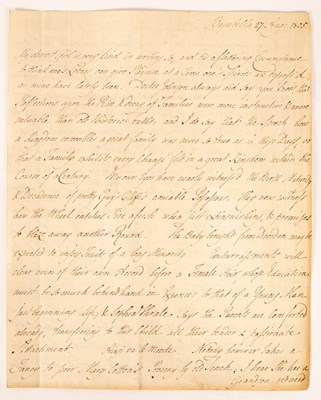 Lot 485 - The Hester Piozzi - Sophy Thrale...
