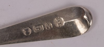 Lot 58 - Three provincial silver teaspoons, Dorothy...