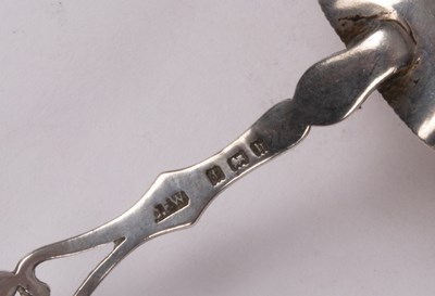Lot 72 - A set of twelve Victorian silver and silver...