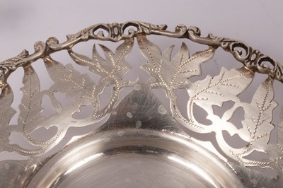 Lot 93 - An Egyptian silver water jug of ovoid shape...