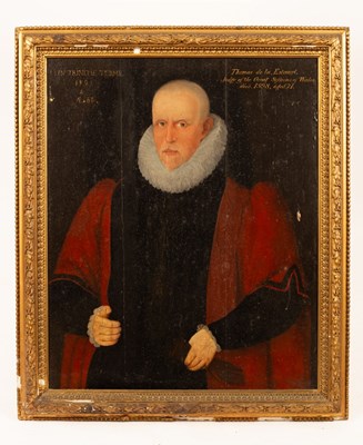 Lot 790 - English School, late 16th Century/Portrait of...