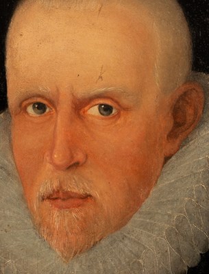 Lot 790 - English School, late 16th Century/Portrait of...