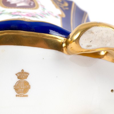 Lot 105 - A Minton Sèvres style lozenge vase 'Hollandois'...