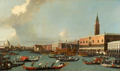 Lot 1010 - Follower of Giovanni Antonio Canal, called...