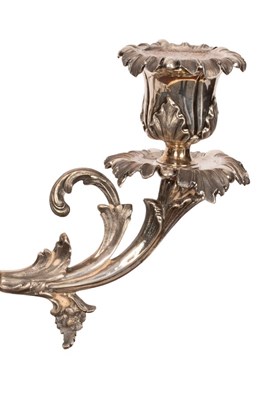 Lot 103 - A set of three early Victorian silver table...