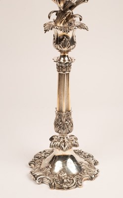 Lot 103 - A set of three early Victorian silver table...
