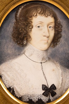 Lot 222 - John Hoskins (circa 1590-1665)/Portrait...