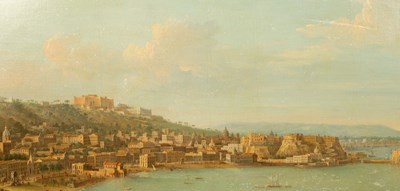Lot 333 - Antonio Joli (1700-1777)/A View of Naples from...