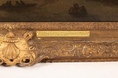 Lot 340 - English School, late 17th Century/The Burning...