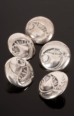 Lot 2 - Liberty & Co., a set of five Arts & Crafts...