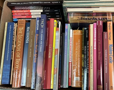 Lot 660 - Twelve boxes of books relating to ancient...
