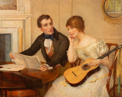 Lot 826 - Delapoer Downing (circa 1885-1902)/The Music...