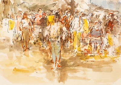 Lot 900 - Roland Batchelor (1889-1990)/Market,...