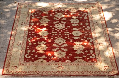 Lot 1251 - A Ziegler design carpet, Pakistan, the madder...