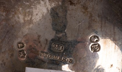 Lot 7 - A pair of Victorian silver salts