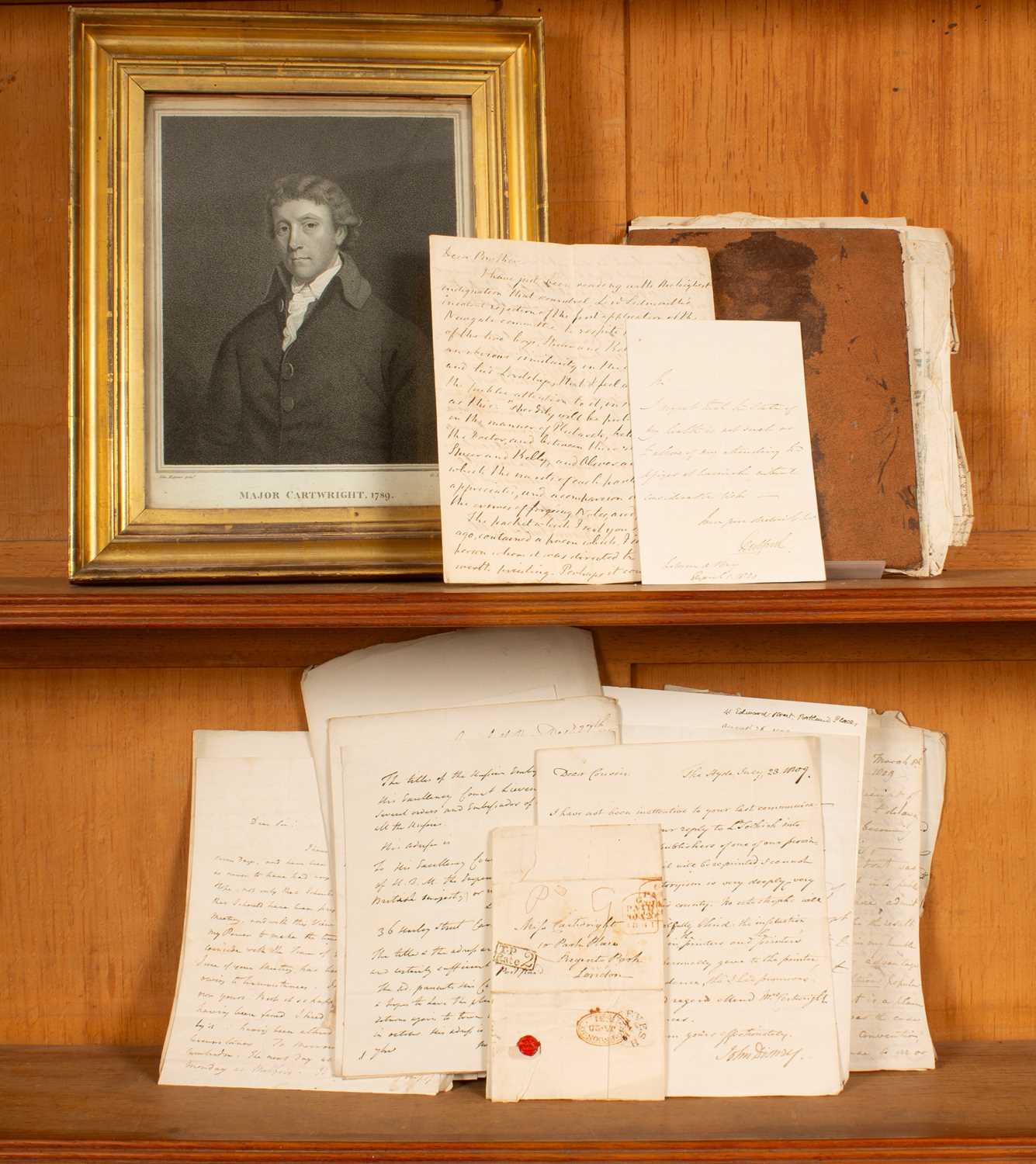 Lot 811 - The Correspondence of John Cartwright (1740-1824, Political Reformer)