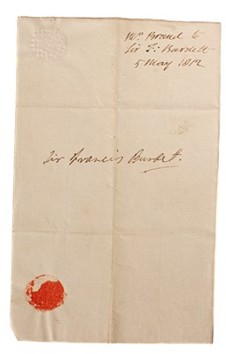 Lot 811 - The Correspondence of John Cartwright (1740-1824, Political Reformer)