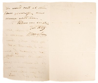 Lot 811 - The Correspondence of John Cartwright (1740-1824, Political Reformer)