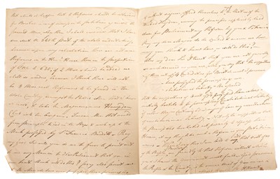 Lot 811 - The Correspondence of John Cartwright (1740-1824, Political Reformer)