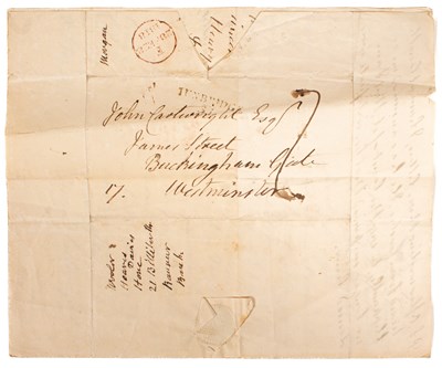Lot 811 - The Correspondence of John Cartwright (1740-1824, Political Reformer)