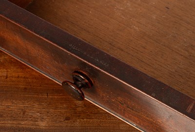Lot 424 - A George IV mahogany washstand by Gillows of Lancaster