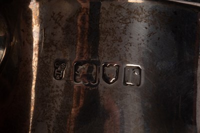 Lot 6 - A silver coffee pot