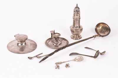 Lot 8 - A silver sifter