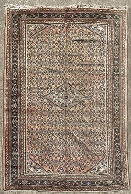 Lot 455 - A small Malayir carpet