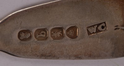 Lot 37 - A set of twelve George III silver teaspoons