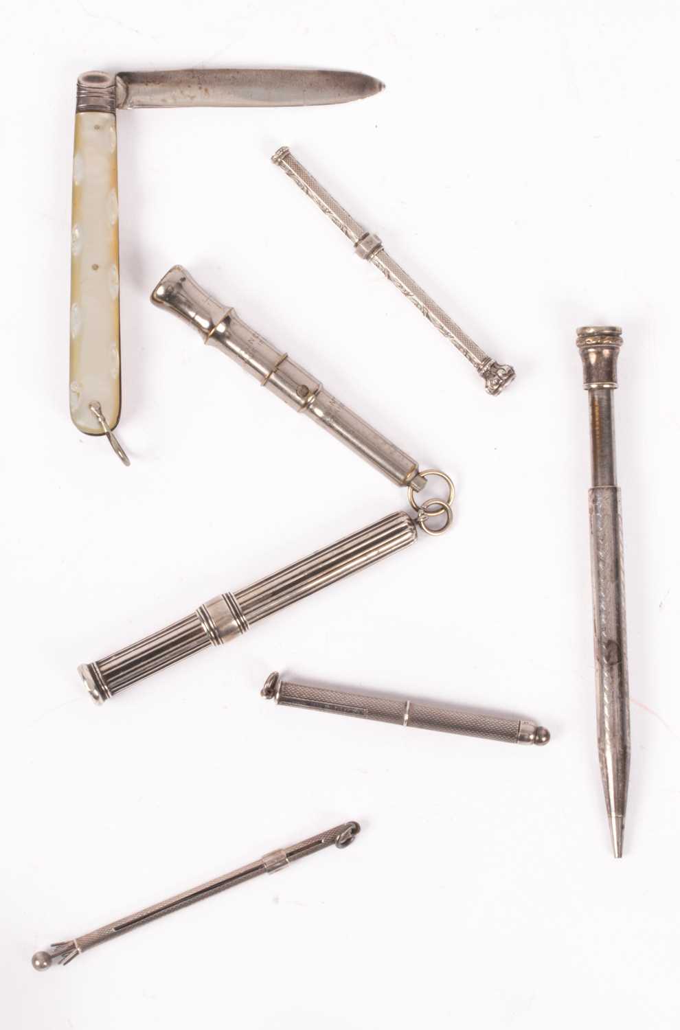 Lot 15 - A Concinnum silver cigar piercer