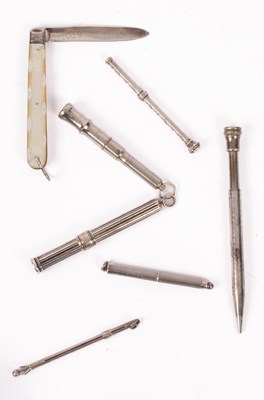 Lot 15 - A Concinnum silver cigar piercer