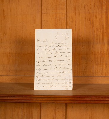 Lot 813 - Byron (George Gordon, Lord) Autograph Letter