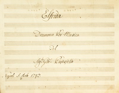Lot 947 - The Berkeley Music Manuscripts
