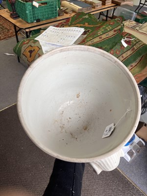 Lot 49 - A Chinese Mandarin palette wine cooler