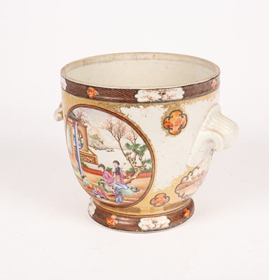Lot 49 - A Chinese Mandarin palette wine cooler